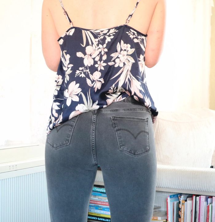 Jean levi’s 711 skinny gris 29