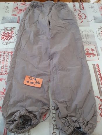 Pantalon double 10 ans fille