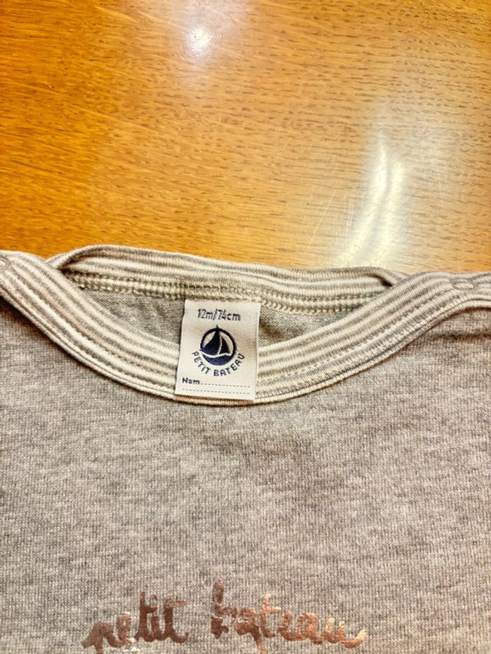 Tee shirt manches longues lapins - photo numéro 3