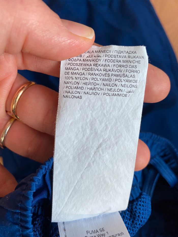 Beau pantalon/jogging bleu Puma T. 7-8 ans/128 cm garçon - photo numéro 7