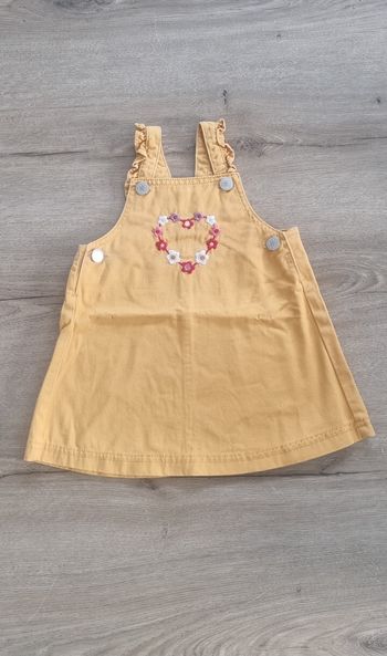 Robe salopette 12 mois 🌸