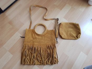 Sac à main breal cuir nubuck neuf