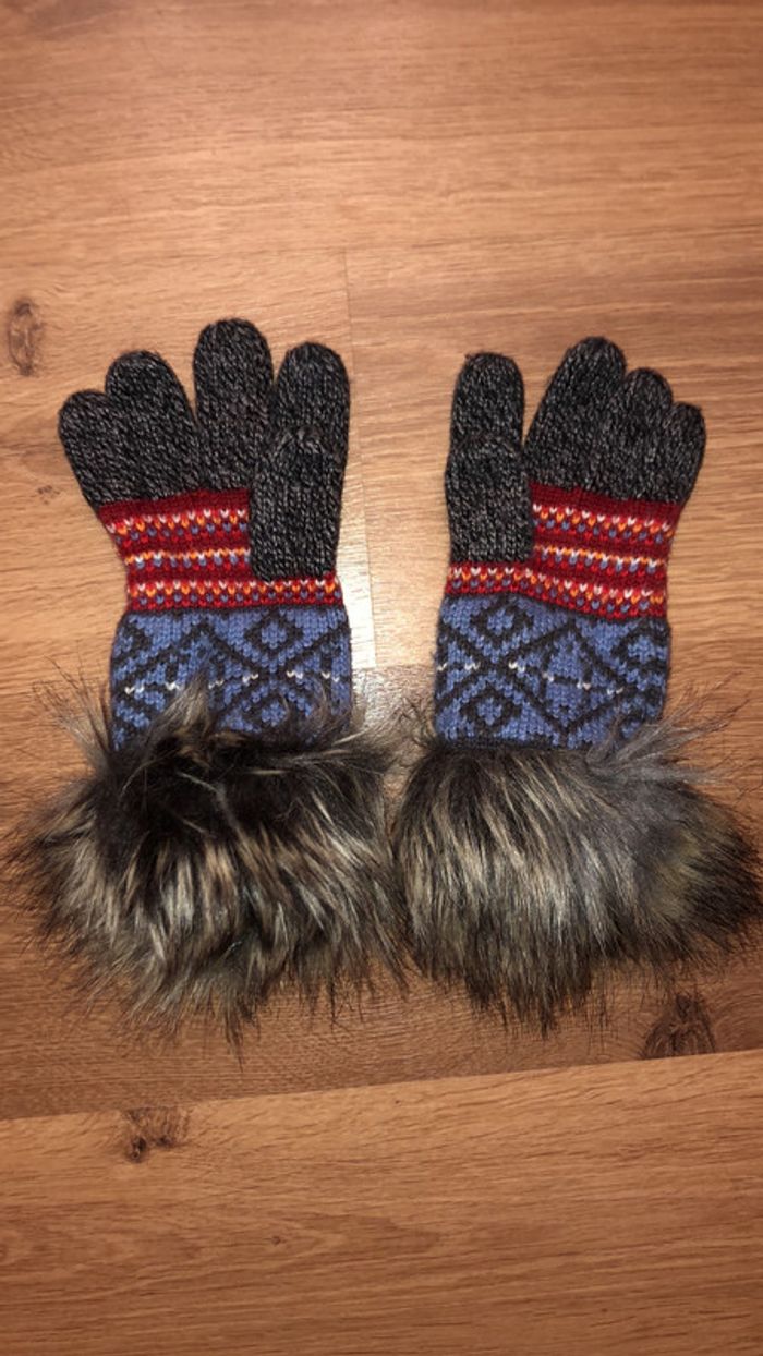 Gants Catimini taille 4 -  4-7 ans - photo numéro 3