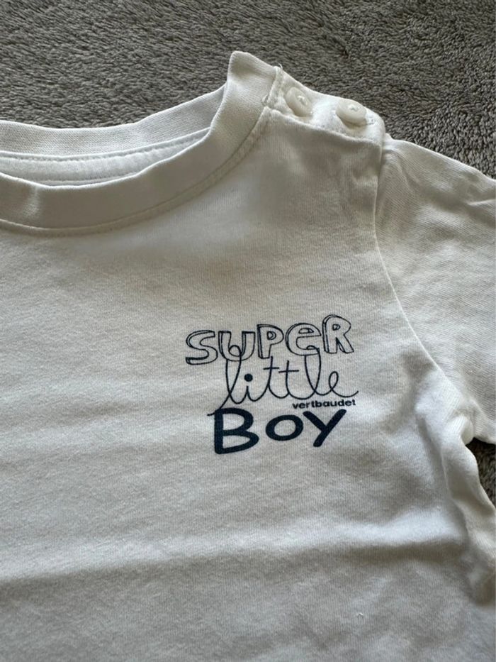 Tee-shirt manches longues - 9 mois - Vertbaudet - photo numéro 2