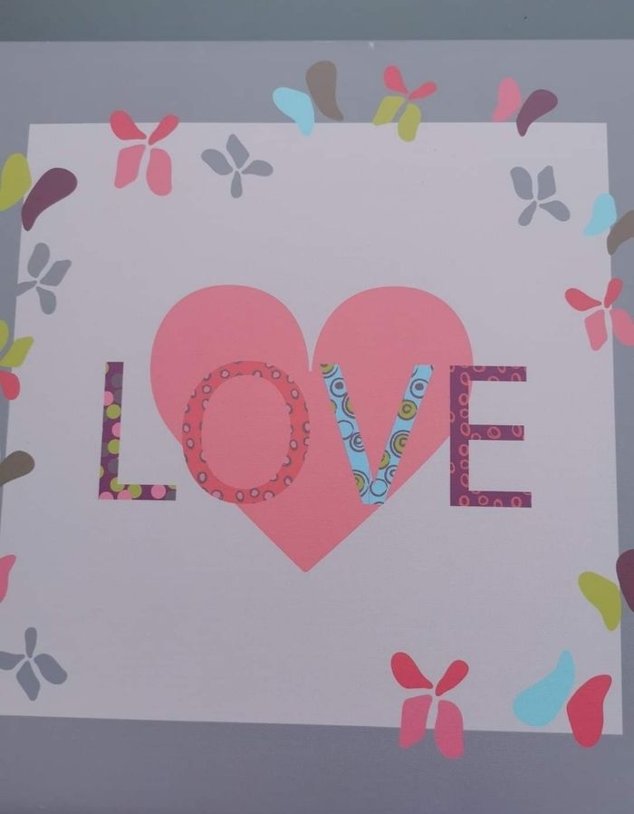 Tableau lumineux liberty LOVE 40 x 40 cm fille Vertbaudet - photo numéro 6