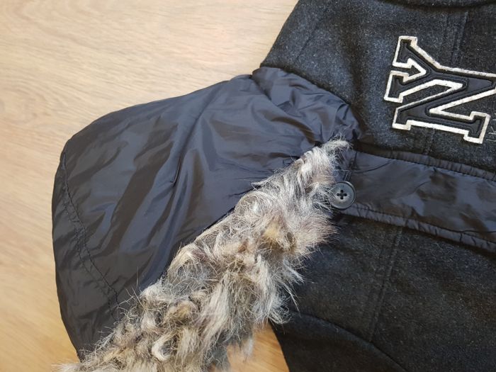 manteau bébé IKKS 12 mois gris - photo numéro 4