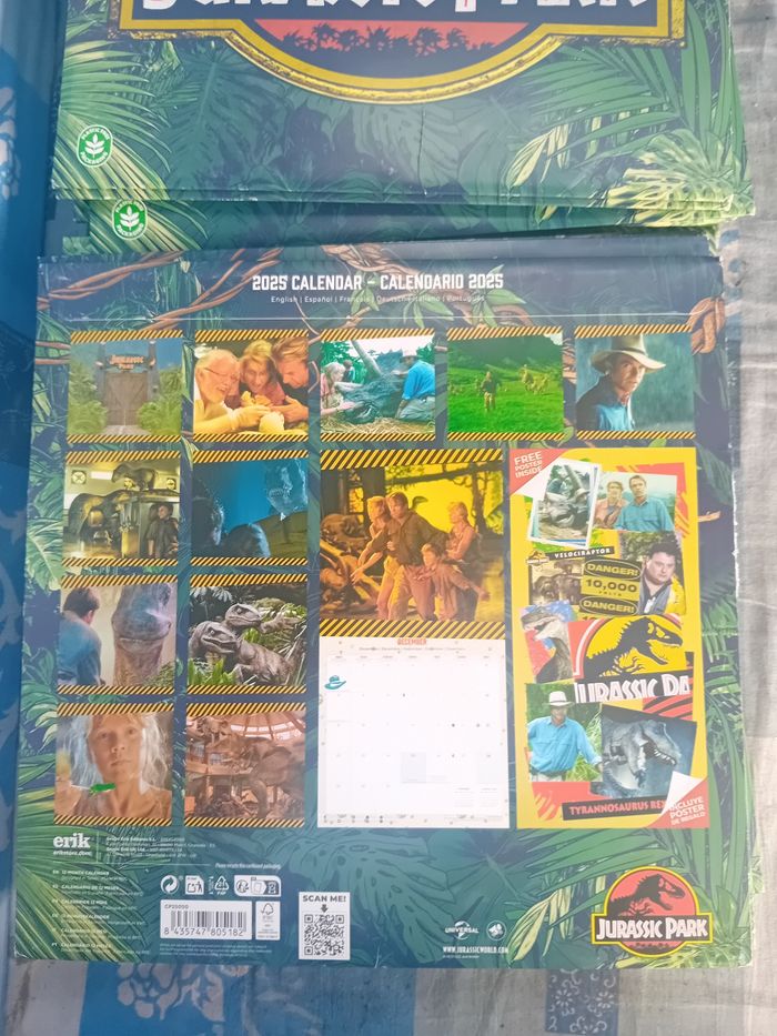 Lot calendrier 2025 jurassic Park neuf - photo numéro 6