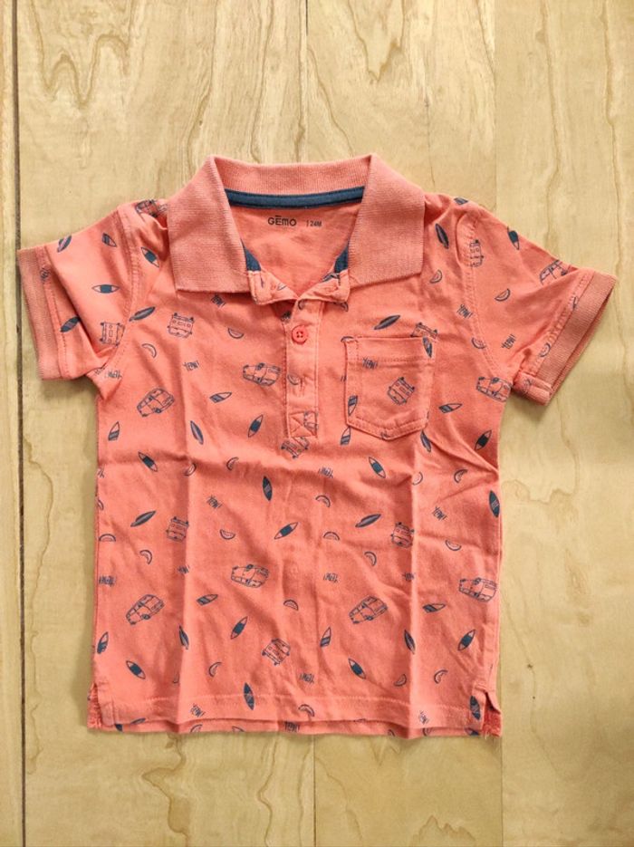 Tee shirt polo garçon