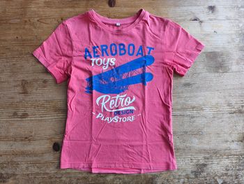 Tee-shirt garçon manches courtes – Taille 7/8 ans