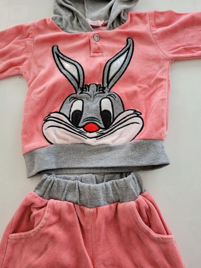 Pyjama velour 2 ans - photo numéro 2