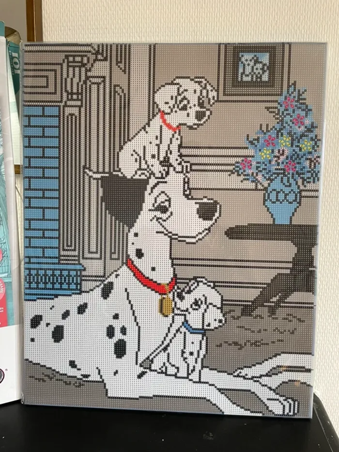 Tableau Diamond Painting-101 Dalmatiens - photo numéro 2