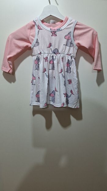 Robe + gilet neuf 12/18 mois