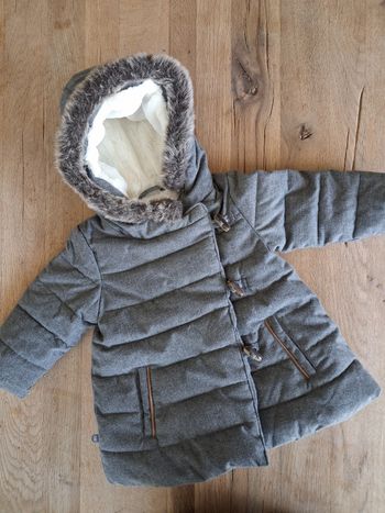 Manteau fille obaibi 12 mois neuf