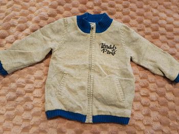 Gilet réversible dpam 18m tbe