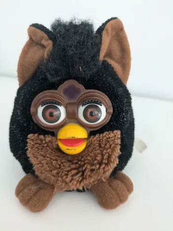 Furby 1998 noir et marron Tiger