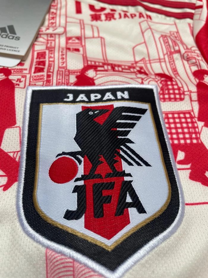 Maillot concept foot Japon blanc rouge édition Tokyo taille M - photo numéro 7