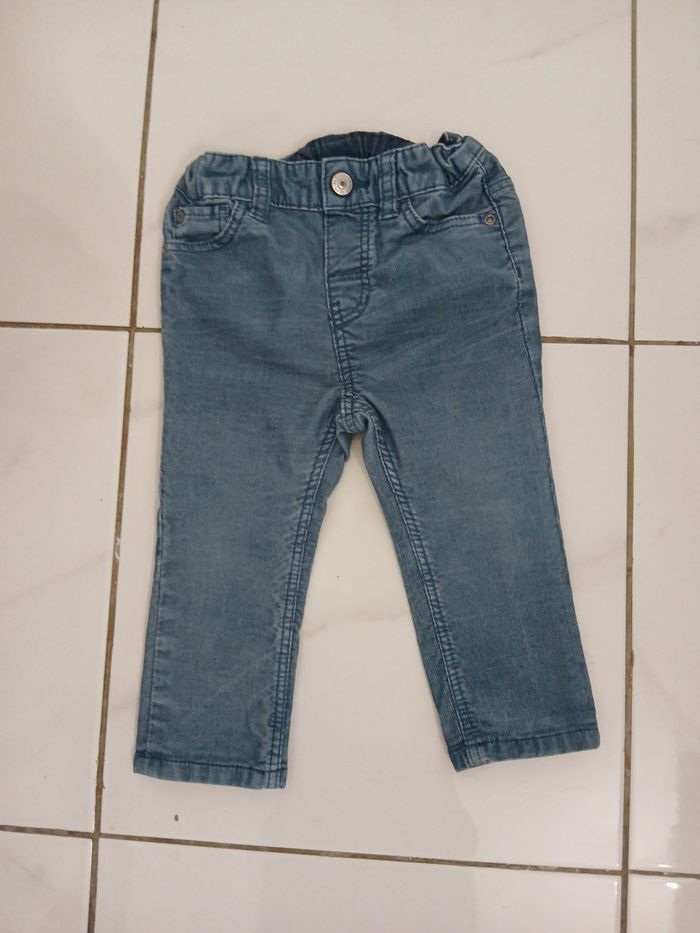 Pantalon bebe garcon 2 poches devant et derriere - photo numéro 7