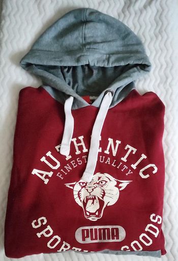 Sweat a capuche Vintage Puma Avec Poche Kangourou Taille XXL