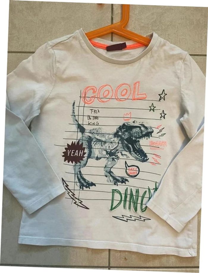 Beau t-shirt manches longues 7 ans sergent major - photo numéro 2