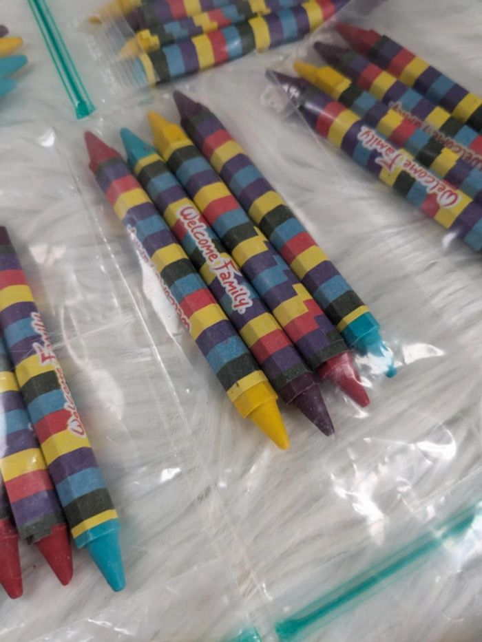 crayons cire double tête - photo numéro 2