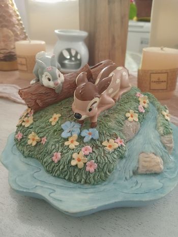Tirelire vintage Bambi et Panpan Disney