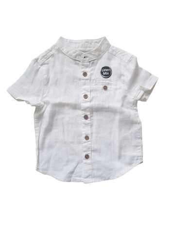 Mini Rebel - Chemise en lin, manches courtes - Neuve ! (12 mois)