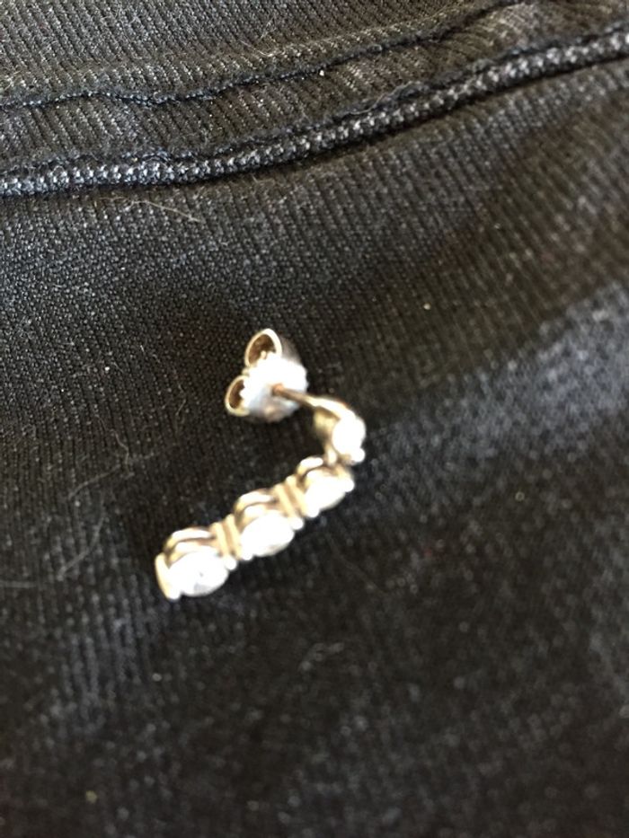 Boucle d’oreilles en argent - photo numéro 2