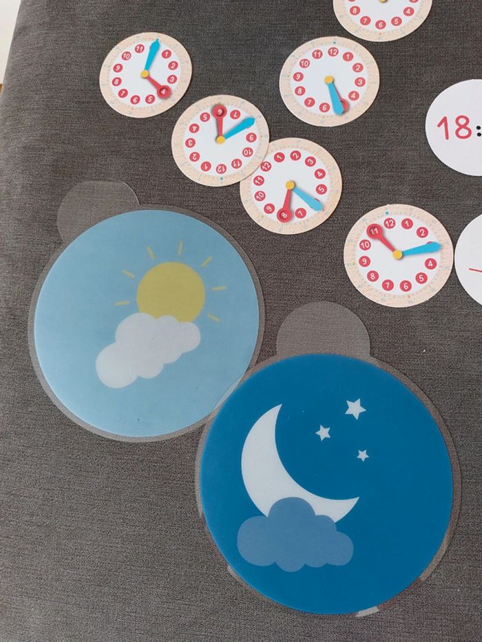 Apprendre l heure Janod - photo numéro 2