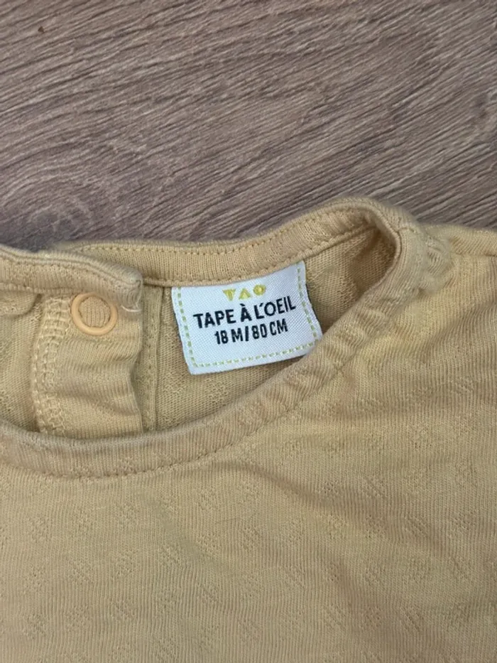 Combinaison short jaune TAO - photo numéro 2