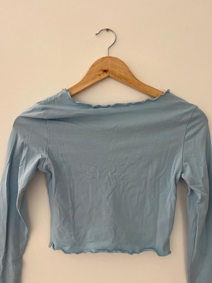 tee shirt col v - photo numéro 2