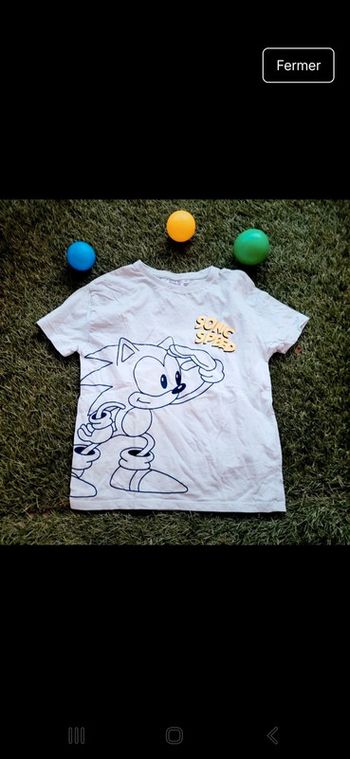 T shirt sonic