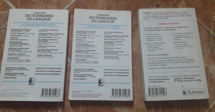 Lot de 3 Livres / Molière / Voltaire / Théâtre. - photo numéro 2