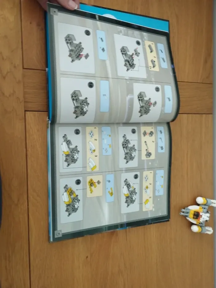 Livre Lego Star Wars "construis ton aventure" avec lego - photo numéro 5