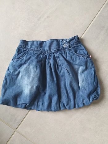 Jupe en jeans Obaibi en 18 mois