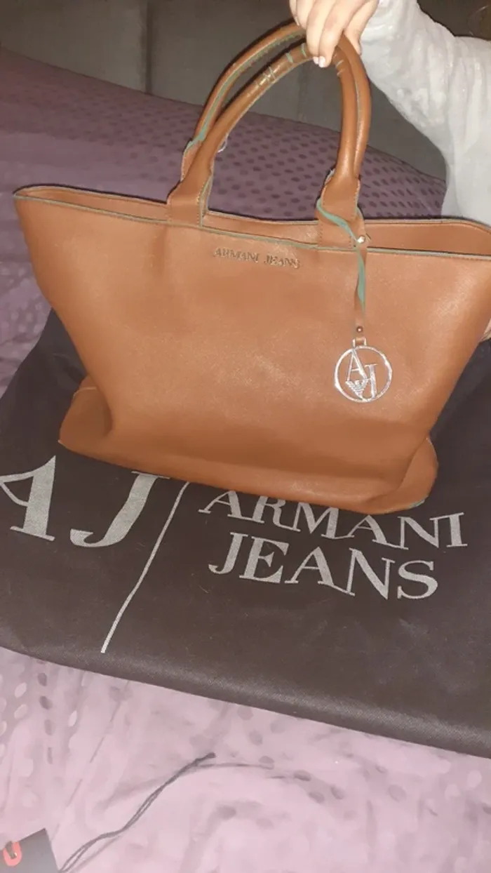 Grand sac armani jeans - photo numéro 2