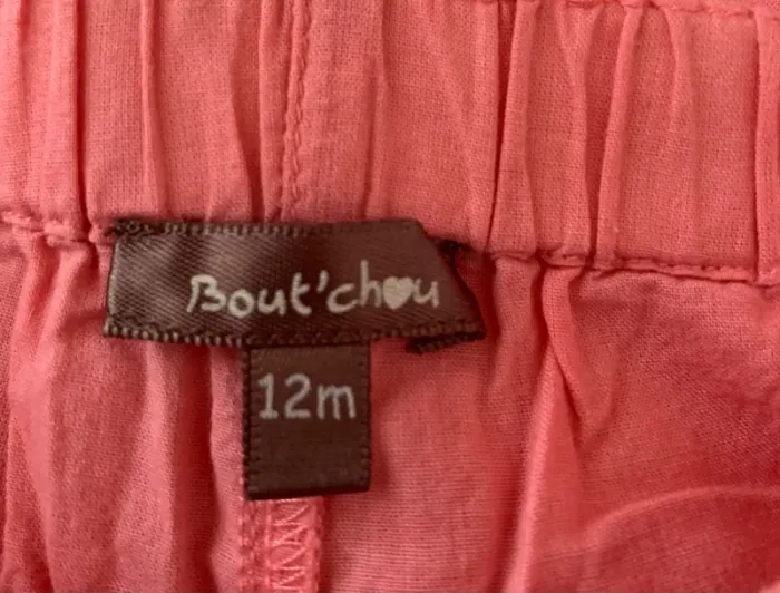 🌸 Pantalon léger fille – 12 mois– bout’chou - photo numéro 3