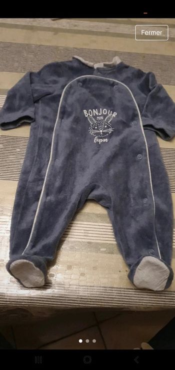 Pyjama lapin Tao 3 mois