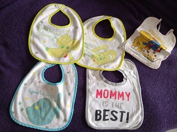 Lot de bavoirs