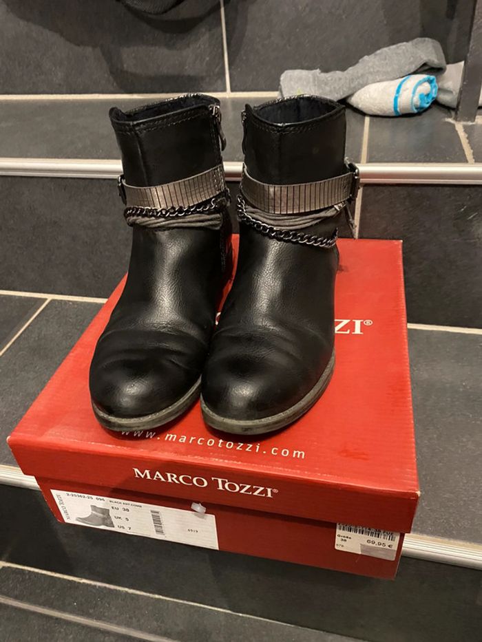 Bottines Marco Tozzi Taille 38 - photo numéro 2