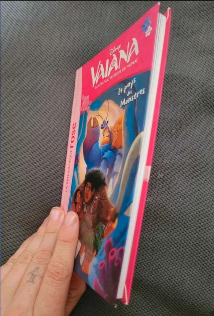 Livre vaiana le pays des monstres - photo numéro 2