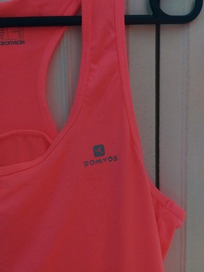 Top, débardeur de sport rose Domyos taille 40 - photo numéro 3