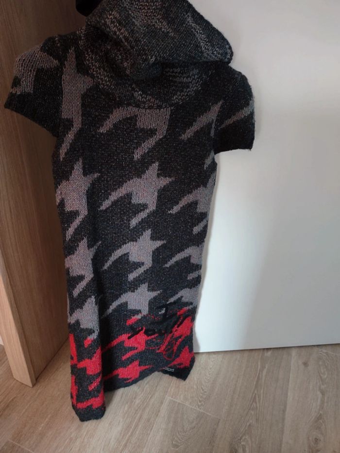 Robe pull col roulé Desigual