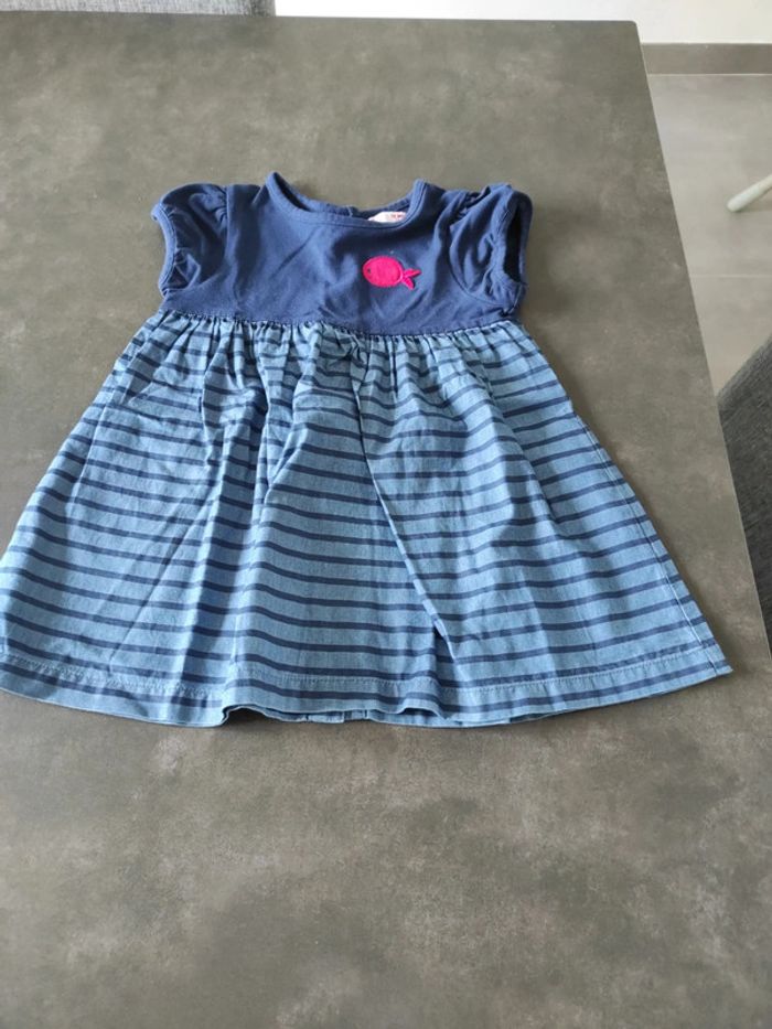 Robe bleu 12 mois - photo numéro 4