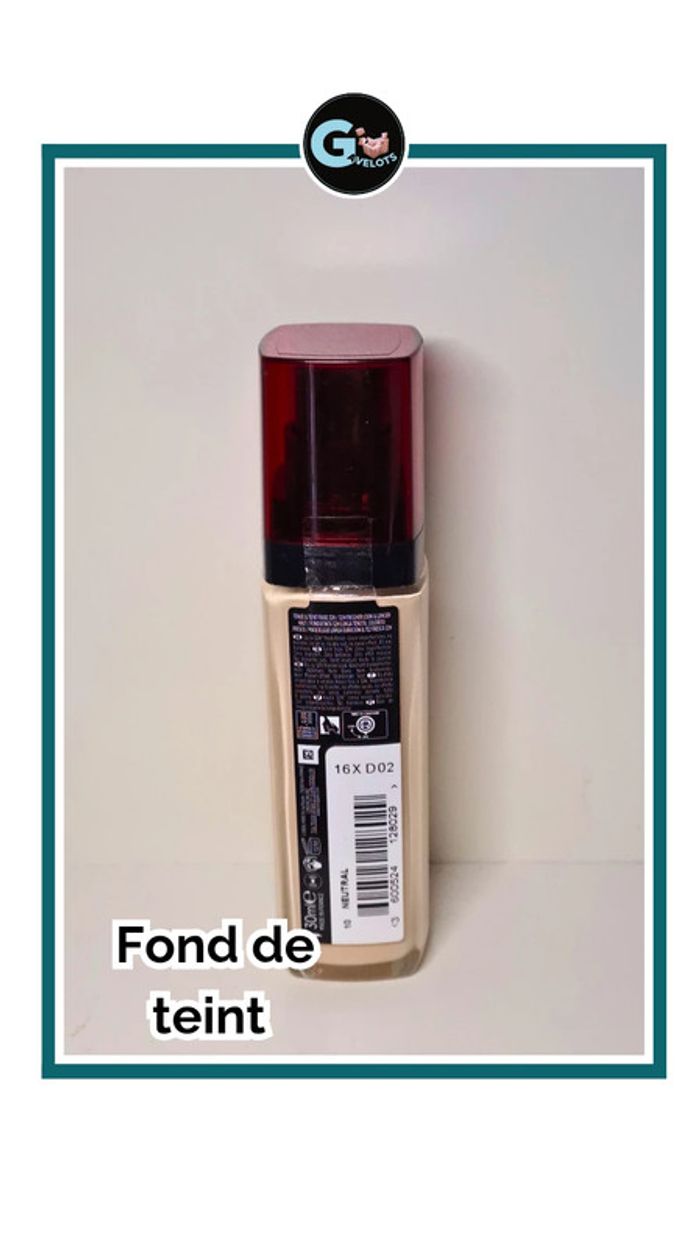 🦚Fond de teint - photo numéro 3