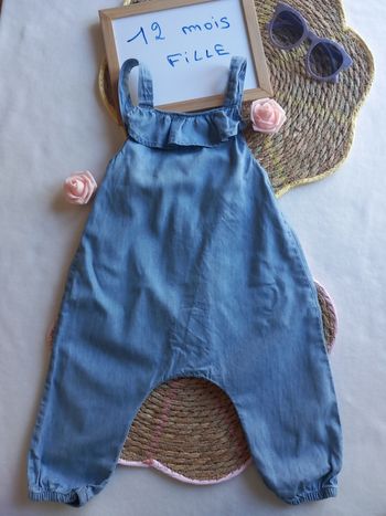 Salopette légère fille 👧 12 mois