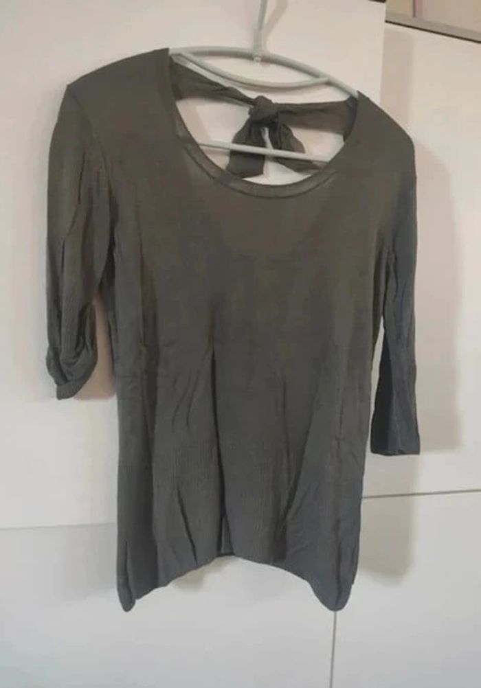 Kookaï Top noeud très doux S - photo numéro 3