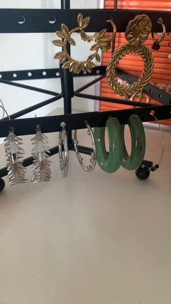 Lot de 3 paires de créoles