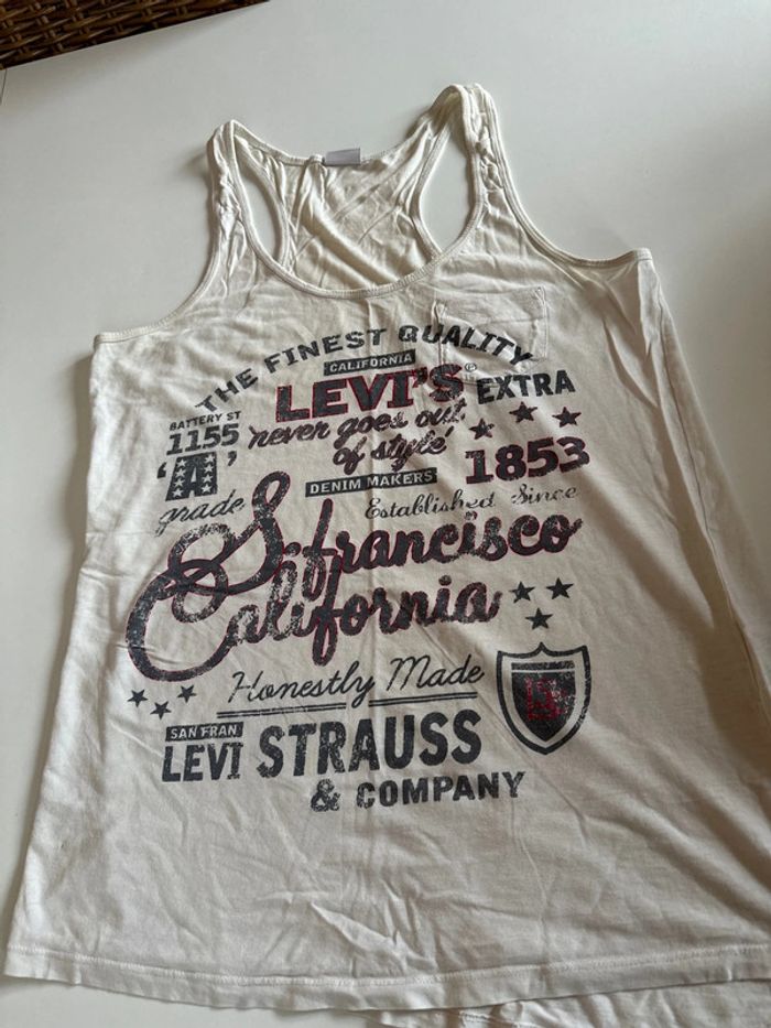 Débardeur Lévis blanc taille M