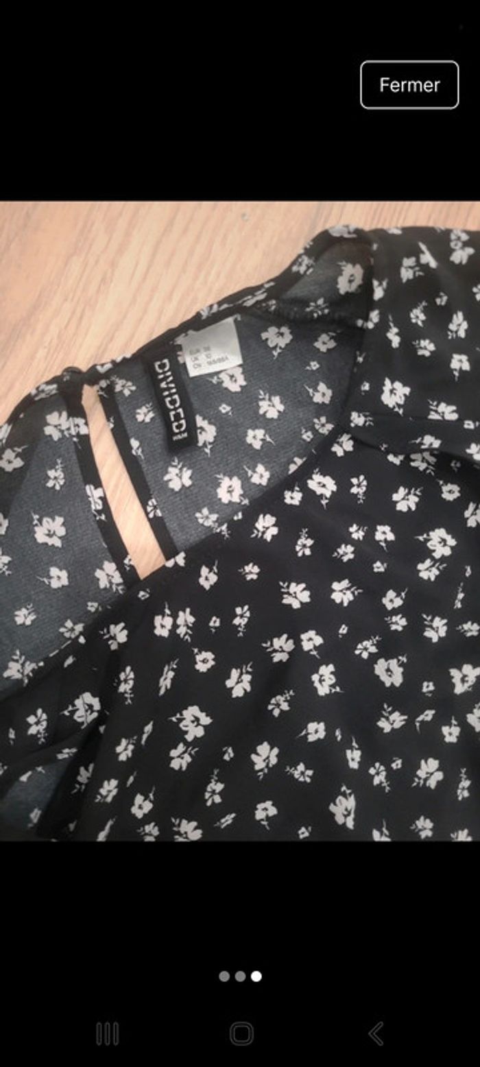 Robe fleurie h&m - photo numéro 3