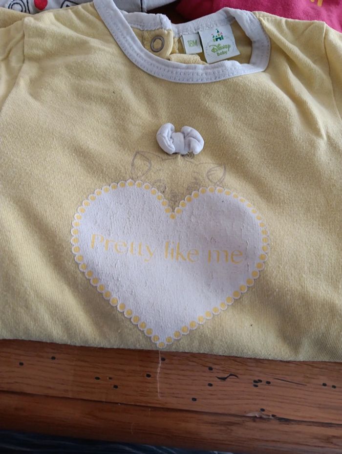 Lot de 3 pyjamas été coton 18 mois - photo numéro 7